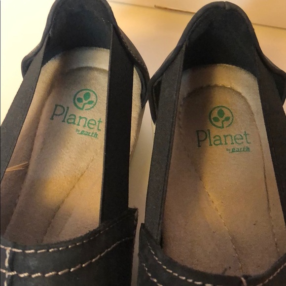 Planet by Earth Connie sandal in black leather - Picture 5 of 8